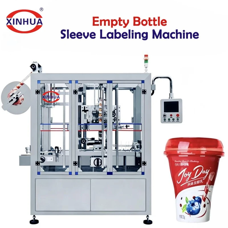 Empty Bottle Sleeve Labeling Machine