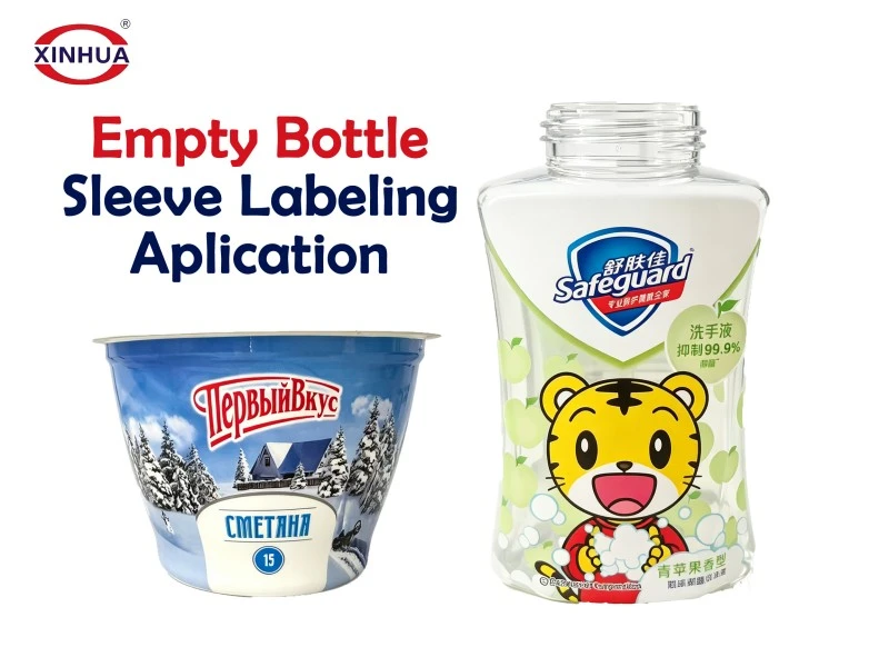 Empty Bottle Sleeve Labeling Machine