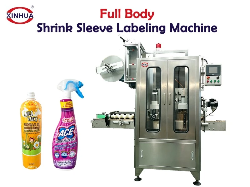 Full Body Shrink Sleeve Labeling Machine