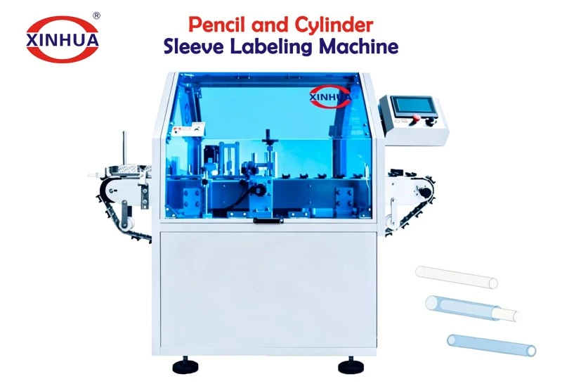 Pencil And Cylinder Sleeve Labeling Machine