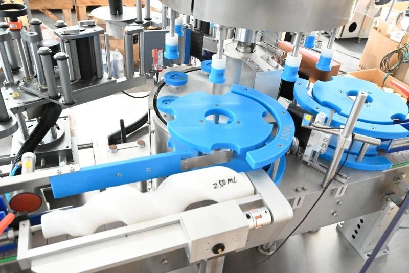 Square Food Jar Labeling Machine